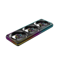Quạt tản nhiệt fan case MIK H360 | H360R LED ARGB Sync Main - BLACK (Cánh thuận/ ngược)