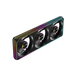 Quạt tản nhiệt fan case MIK H360 | H360R LED ARGB Sync Main - BLACK (Cánh thuận/ ngược)