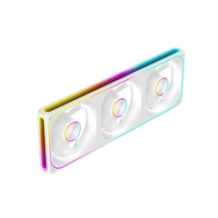 Quạt tản nhiệt fan case MIK H360 | H360R LED ARGB Sync Main - WHITE (Cánh thuận/ ngược)