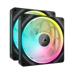 Bộ 2 Quạt Fan Case Corsair iCUE LINK LX140 RGB - BLACK