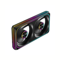 Quạt tản nhiệt fan case MIK H240 | H240R LED ARGB Sync Main - BLACK (Cánh thuận/ ngược)