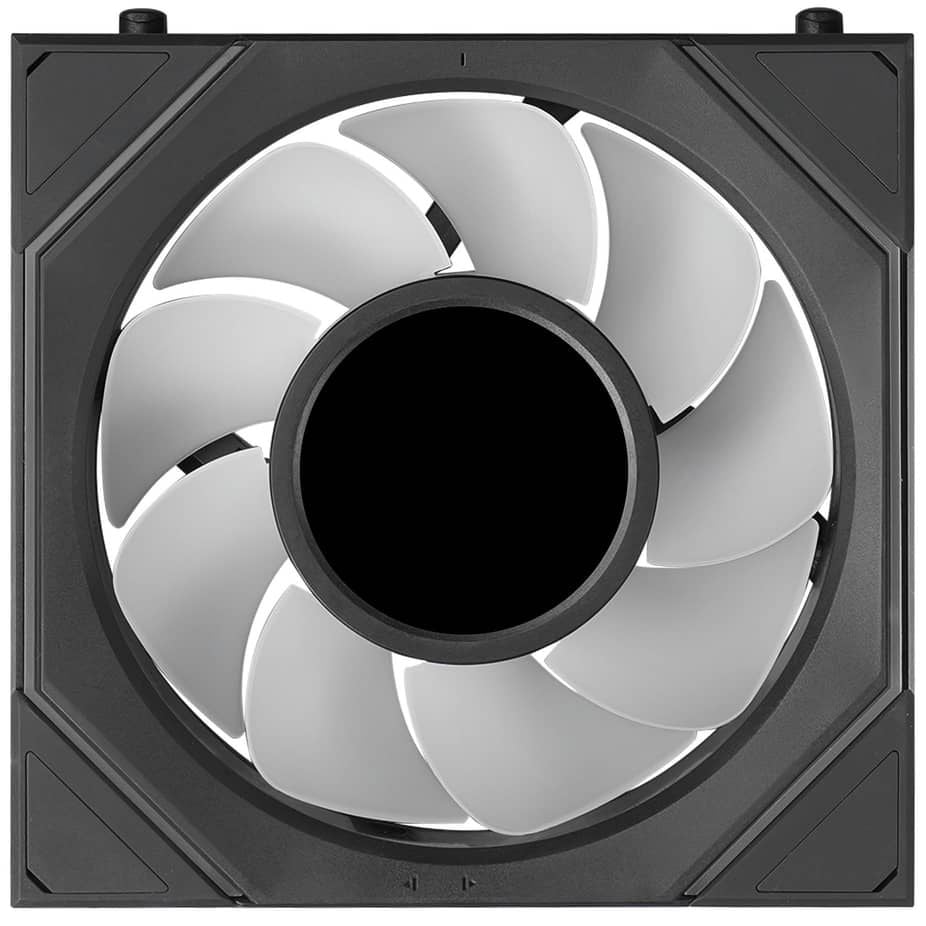 Bộ 3 fan case Lian Li Uni Fan SL-INF FLEX LCD 120 REGULAR | REVERSED BLADE - BLACK (Quạt LCD 12cm)