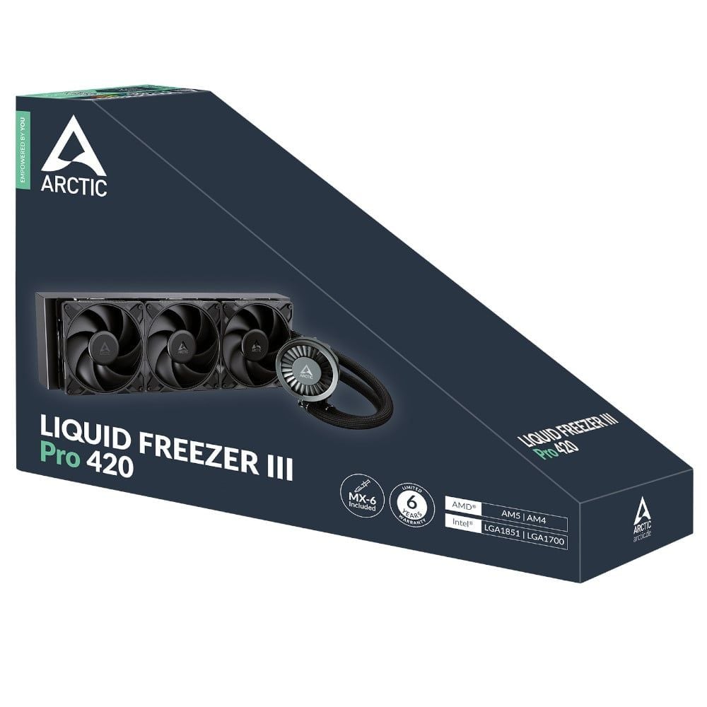 Tản nhiệt nước AIO Arctic Liquid Freezer III Pro 420 - Black (ACFRE00181A)