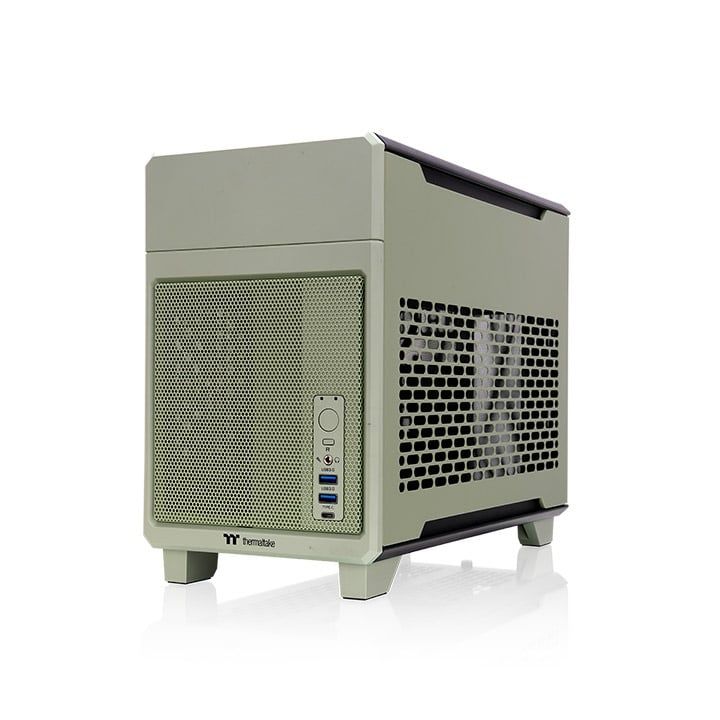 Vỏ Case Thermaltake TR100 - MATCHA GREEN