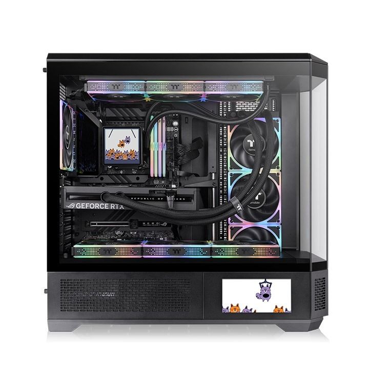Vỏ Case Thermaltake View 600 TG - BLACK
