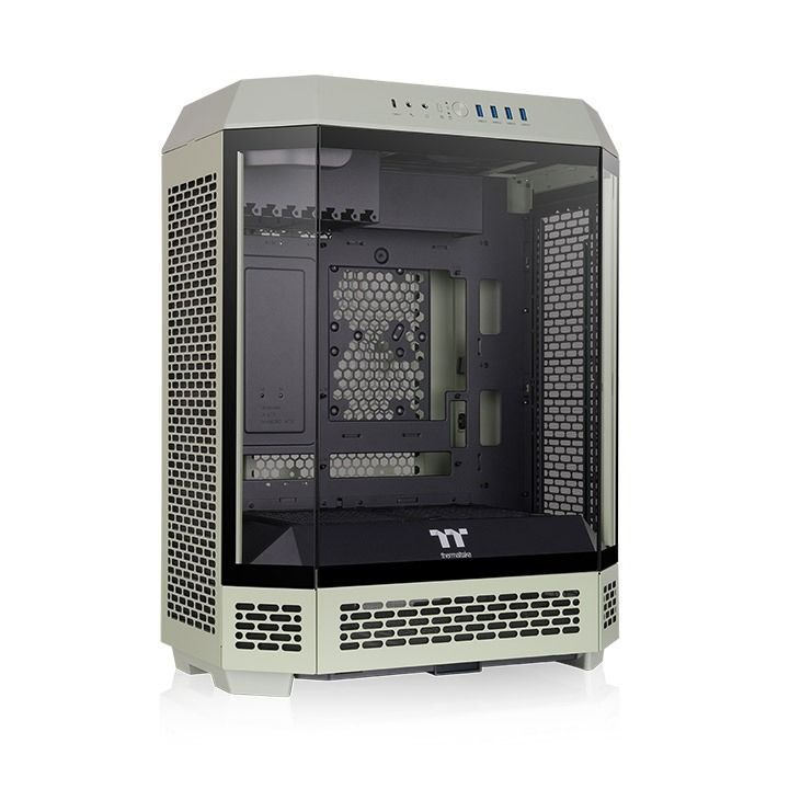 Vỏ Case THERMALTAKE The Tower 600 Mid Tower - MATCHA GREEN