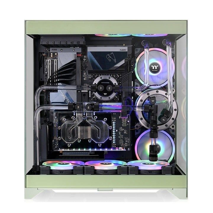 Vỏ Case Thermaltake CTE E550 TG - Matcha Green