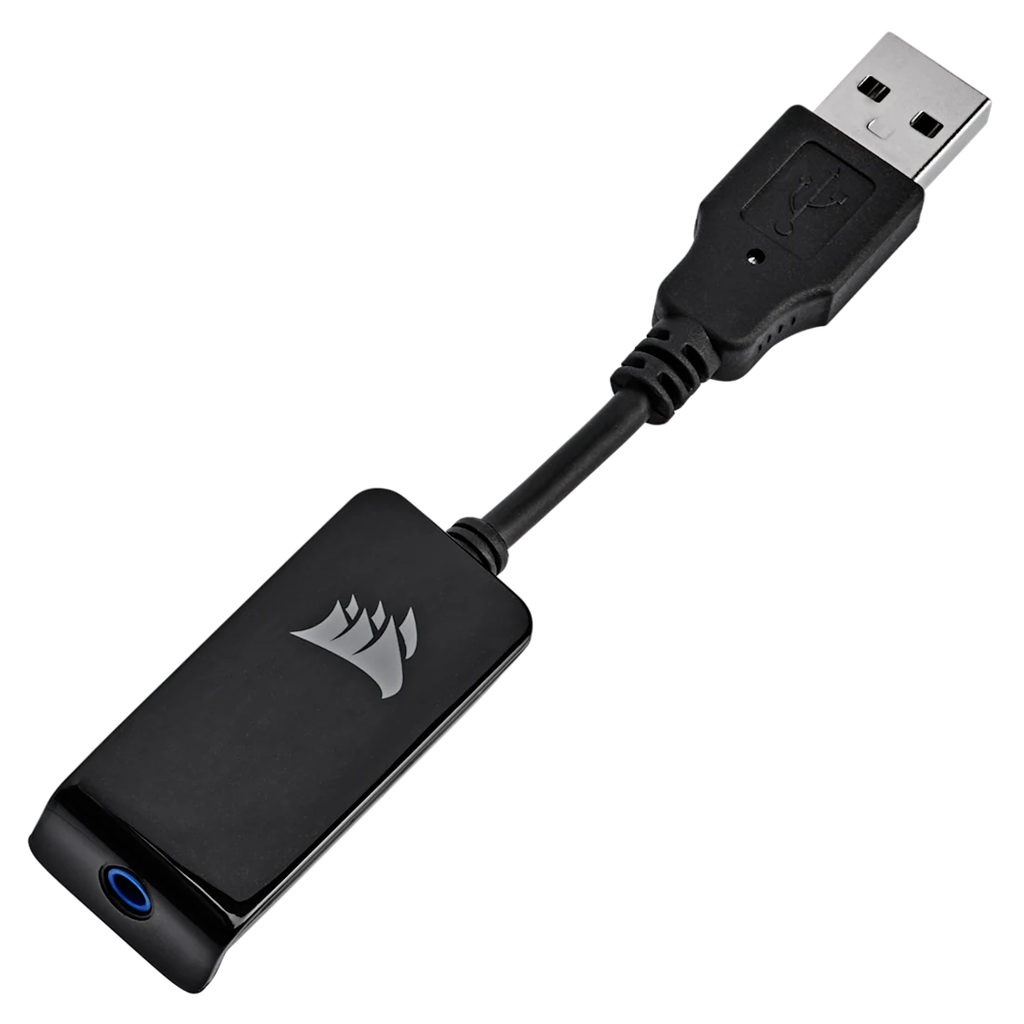 Tai nghe Corsair HS65 Surround Carbon - BLACK