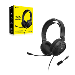 Tai nghe Corsair HS35 Surround V2 Carbon - BLACK