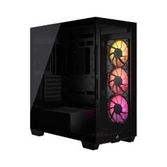 Vỏ Case máy tính Corsair 3500X Tempered Glass Mid-Tower RGB - BLACK
