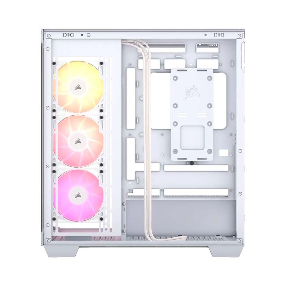 Vỏ Case máy tính Corsair 3500X Tempered Glass Mid-Tower RGB - WHITE