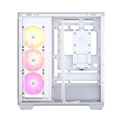 Vỏ Case máy tính Corsair 3500X Tempered Glass Mid-Tower RGB - WHITE