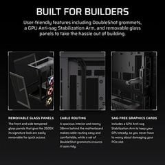 Vỏ Case máy tính Corsair 3500X Tempered Glass Mid-Tower LX-R RGB iCUE LINK - BLACK