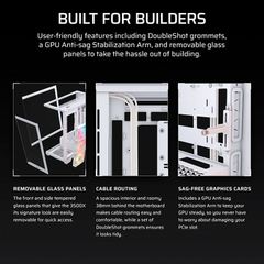 Vỏ Case máy tính Corsair 3500X Tempered Glass Mid-Tower RS-R RGB - WHITE