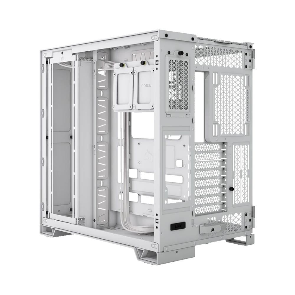 Vỏ máy tính Corsair 6500X Tempered Glass Mid-Tower - WHITE