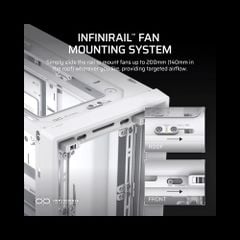 Vỏ Case máy tính Corsair FRAME 4000D Mid-Tower - WHITE