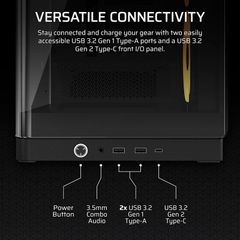 Vỏ Case máy tính Corsair FRAME 4500X LX-R RGB iCUE LINK Panoramic - BLACK