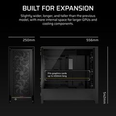 Vỏ Case máy tính Corsair FRAME 5000D RS - BLACK