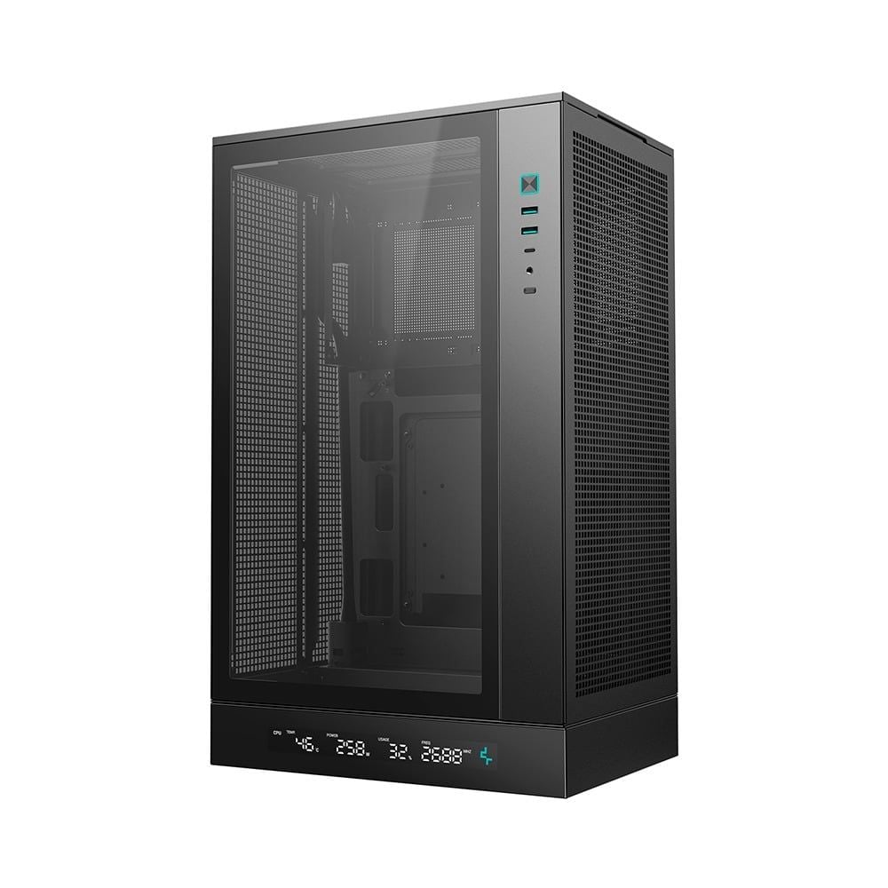 Vỏ Case Máy Tính DeepCool CH270 Digital - BLACK