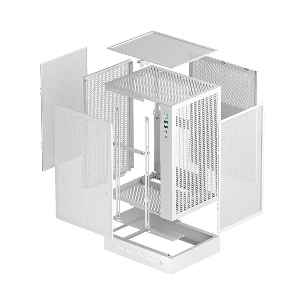 Vỏ Case Máy Tính DeepCool CH170 DIGITAL - WHITE
