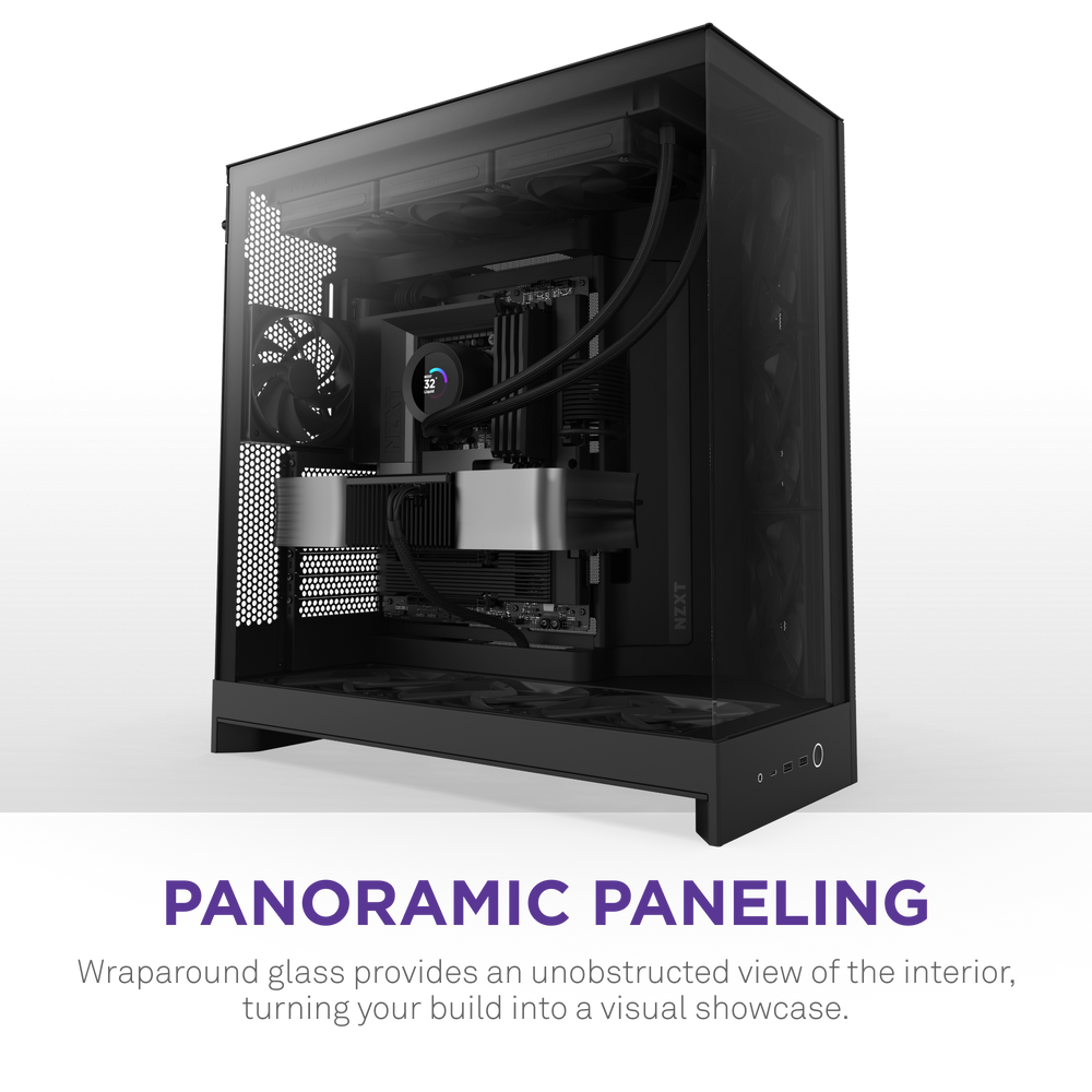 Vỏ Case NZXT H9 FLOW ALL - BLACK