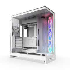 Vỏ Case NZXT H9 FLOW RGB ALL - WHITE