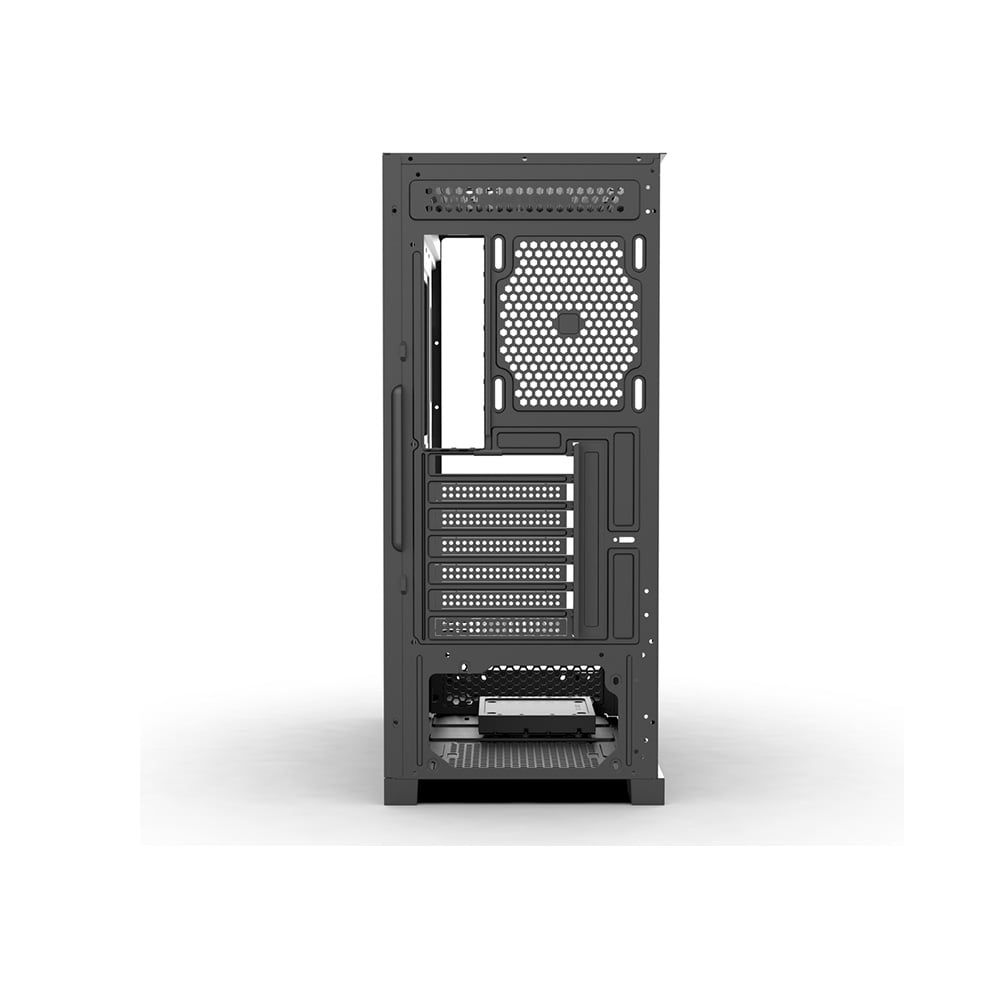 Vỏ Case Máy Tính KENOO ESPORT FK800 (Case Bể Cá, Màu Đen, ATX)