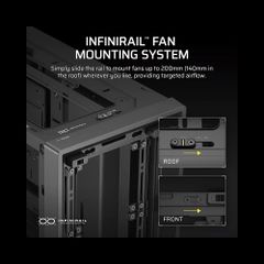 Vỏ Case máy tính Corsair FRAME 4000D Mid-Tower - BLACK