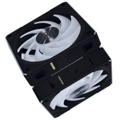 Bộ 3 fan case Lian Li Uni Fan CL WIRELESS 120 REGULAR | REVERSED BLADE - BLACK