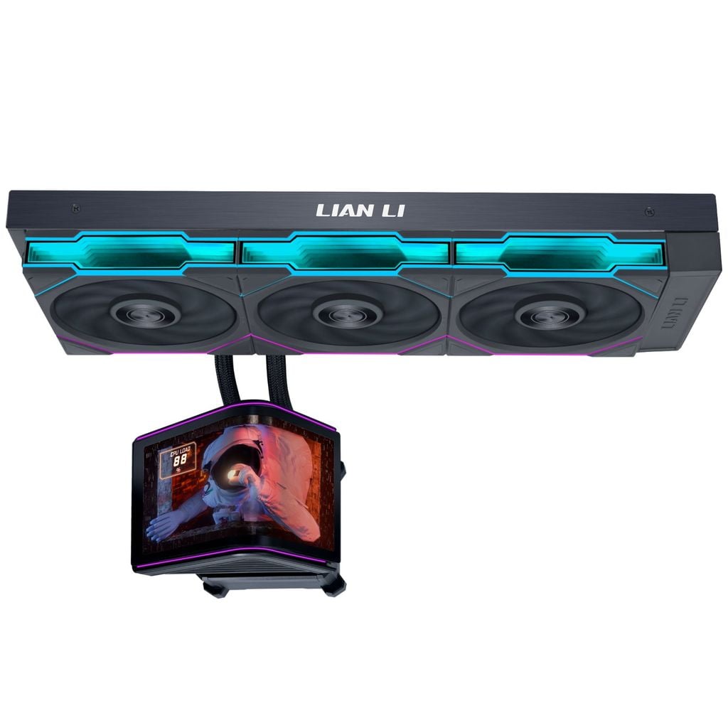 Tản nhiệt nước AIO HydroShift II OLED Curved 360TL - BLACK