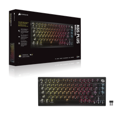 Bàn phím không dây Corsair K65 PLUS Tactile RGB - BLACK