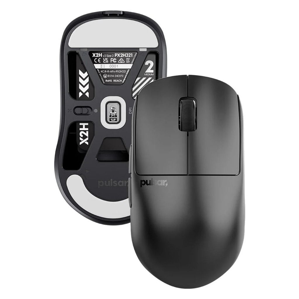 Chuột Không Dây Pulsar X2 V3 Wireless - BLACK