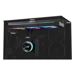 Tản Nhiệt Nước LianLi HydroShift II LCD 360CL Wireless Fan (Fan Tỏa ARGB)