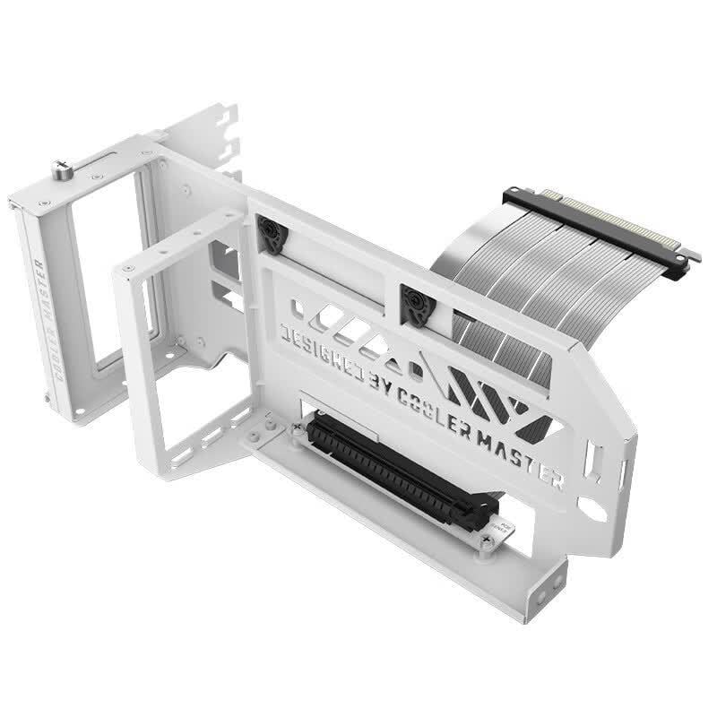 Bộ Dựng VGA Cooler Master Vertical Graphics Card Holder Kit V3 GEN 5 (PCIE 5.0) - WHITE