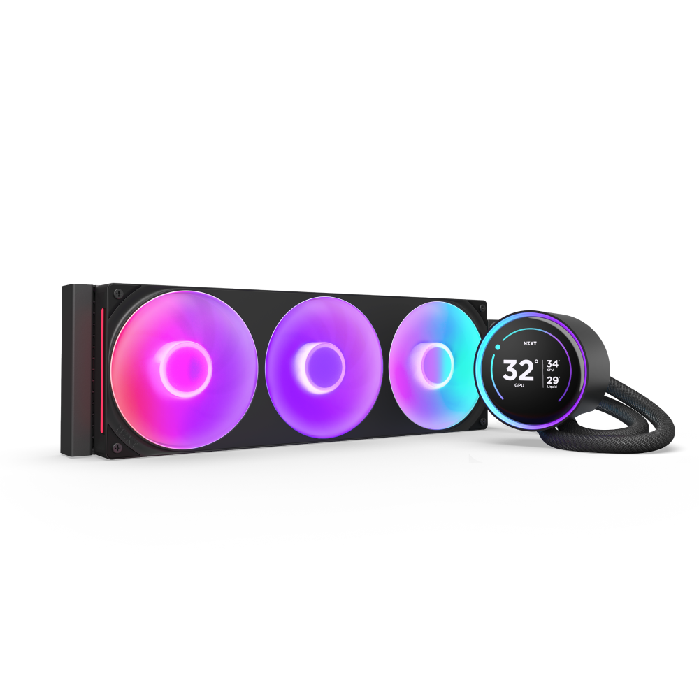 Tản Nhiệt Nước AIO NZXT KRAKEN ELITE 420 RGB V2 - BLACK