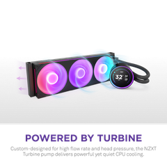 Tản Nhiệt Nước AIO NZXT KRAKEN ELITE 420 RGB V2 - BLACK