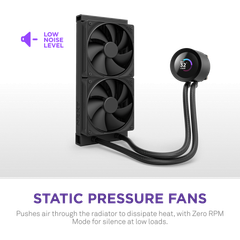 Tản Nhiệt Nước AIO NZXT KRAKEN PLUS 240 V2 - BLACK