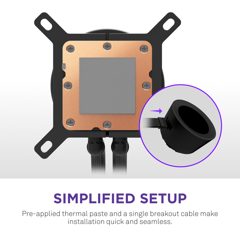 Tản Nhiệt Nước AIO NZXT KRAKEN PLUS 240 V2 - BLACK