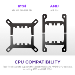 Tản Nhiệt Nước AIO NZXT KRAKEN PLUS 240 RGB V2 - BLACK