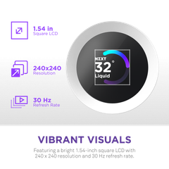 Tản Nhiệt Nước AIO NZXT KRAKEN PLUS 240 RGB V2 - WHITE