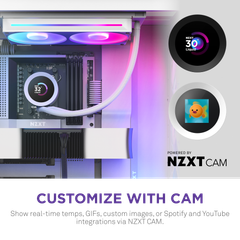 Tản Nhiệt Nước AIO NZXT KRAKEN PLUS 240 RGB V2 - WHITE