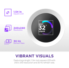 Tản Nhiệt Nước AIO NZXT KRAKEN PLUS 360 RGB V2 - WHITE