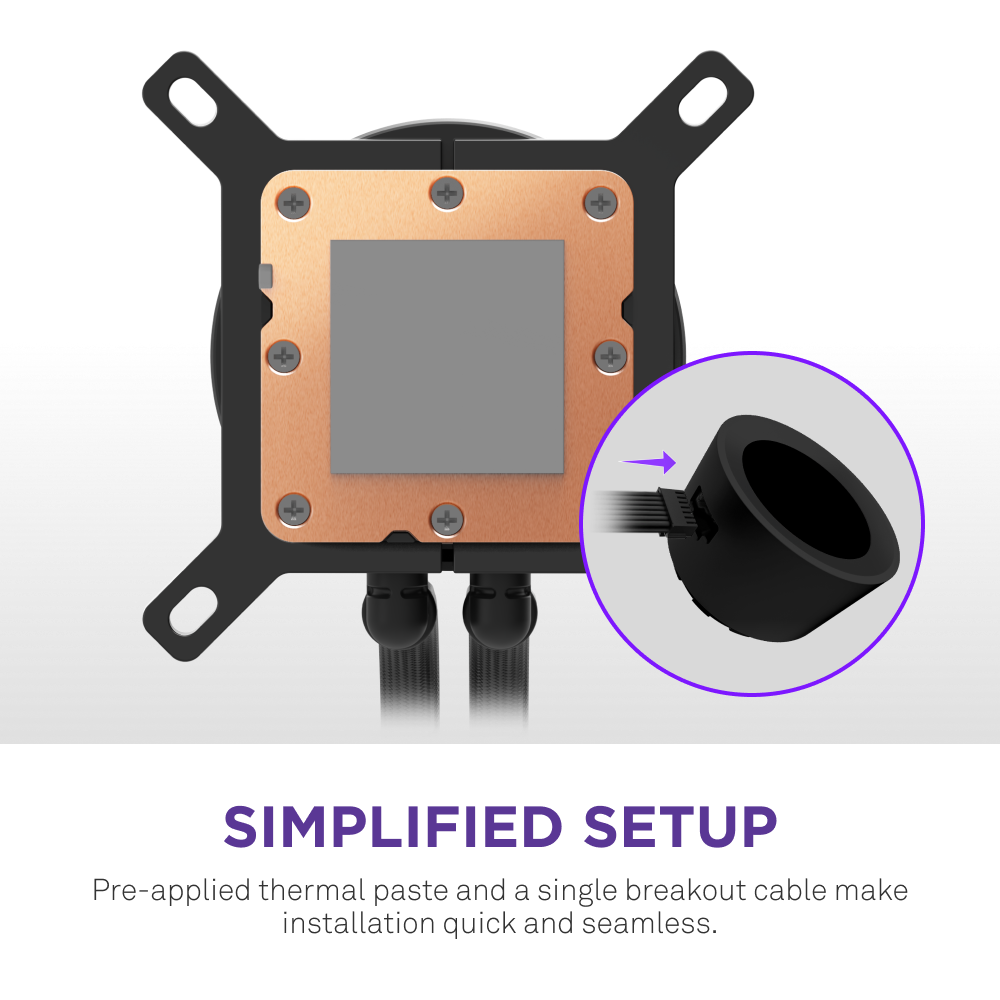 Tản Nhiệt Nước AIO NZXT KRAKEN PLUS 360 RGB V2 - BLACK