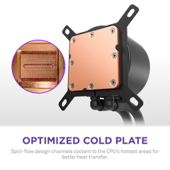 Tản Nhiệt Nước AIO NZXT KRAKEN PLUS 360 RGB V2 - BLACK