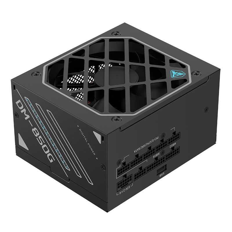 Nguồn Segotep DM-850G 850W 80 Plus Gold - BLACK