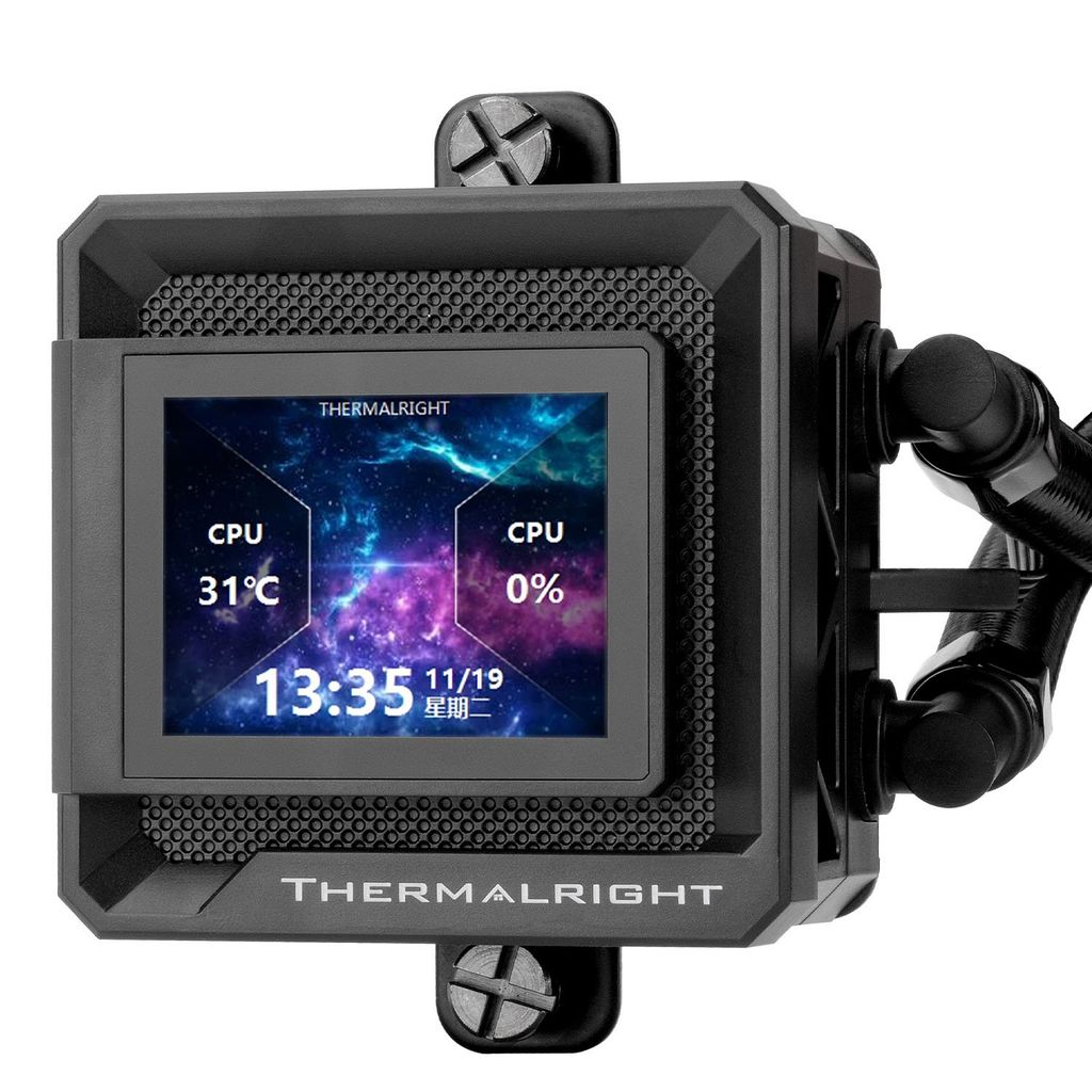 Tản nhiệt nước AIO THERMALRIGHT FROZEN WARFRAME LCD 360 SE ARGB - BLACK | FW360SE