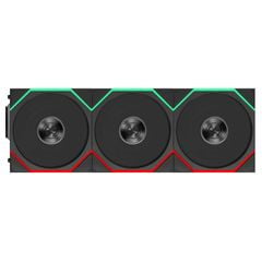 Bộ 3 quạt fan case UNI FAN TL FLEX 3 PACK | REVERSE - BLACK (3 QUẠT/ KHÔNG LCD)