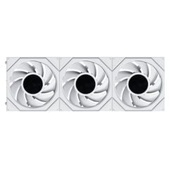 Bộ 3 fan case Lian Li Uni Fan TL LCD FLEX 120 Regular | Reversed Blade - WHITE (3 QUẠT/ CÓ LCD)