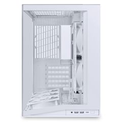 Vỏ Case Lian Li O11 Dynamic Mini V2 FLOW - White (ATX/Mid Tower/Kèm 5 quạt)