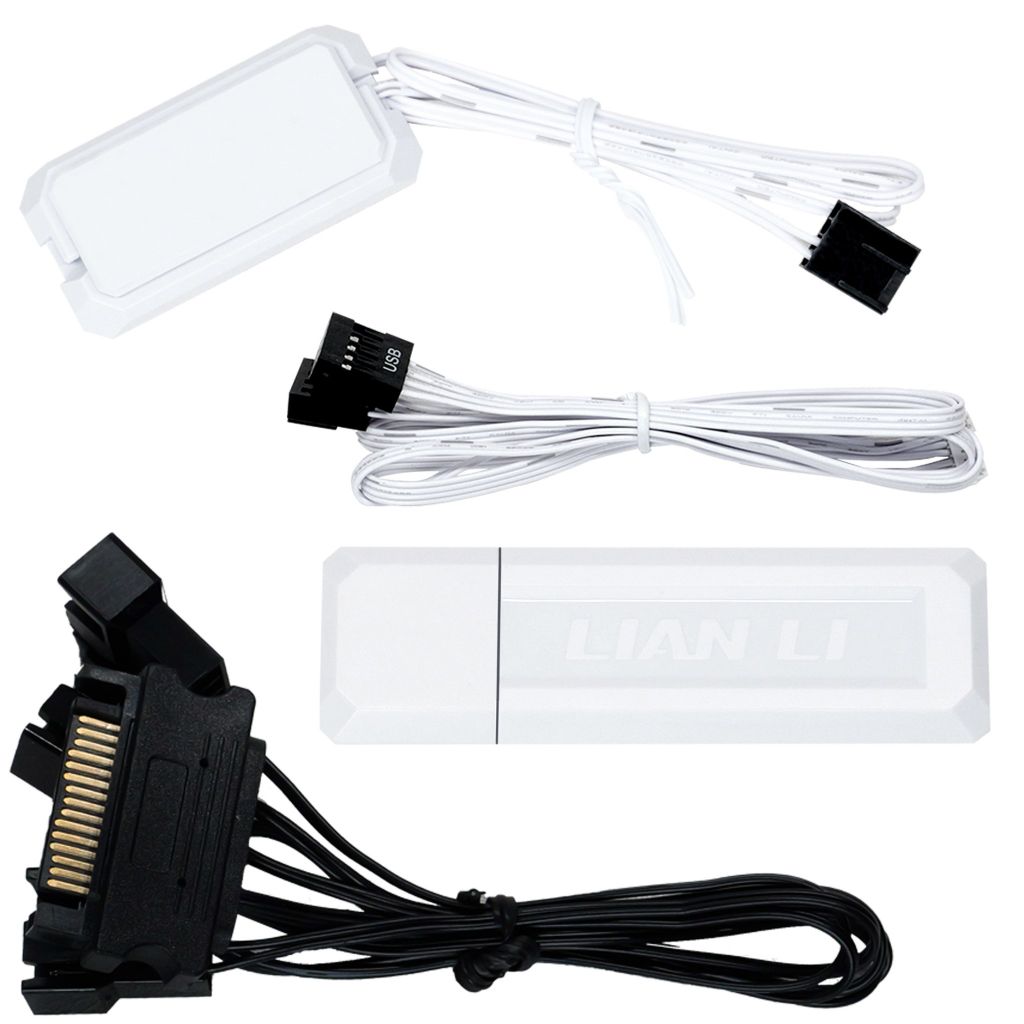 Fan Case LIAN LI UNI FAN TL WIRELESS 120 | REVERSE - WHITE (KHÔNG LCD/CÁNH NGƯỢC)